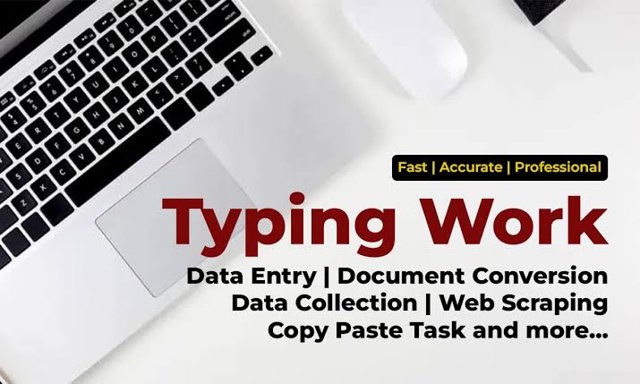 Date Entry Typing & Document Conversation Freelancer