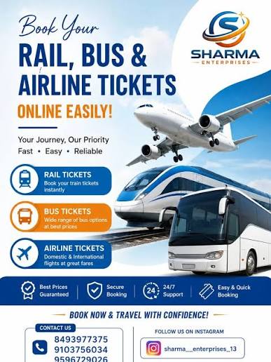 Domestic & International Air Train and Bus Ticket Booking