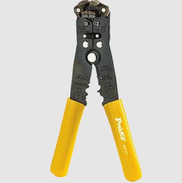 Automatic Wire Stripping & Crimping Plier Tool