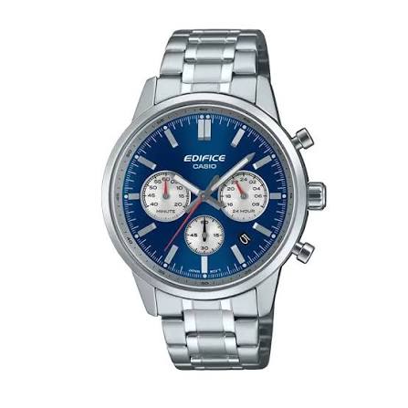 Casio editing Choronograph stainless steel men Watch