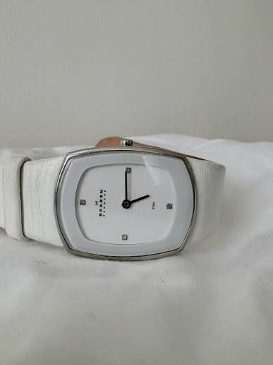 SKAGEN DENMARK MINIMALIST STEEL MESH DRESS WATCH