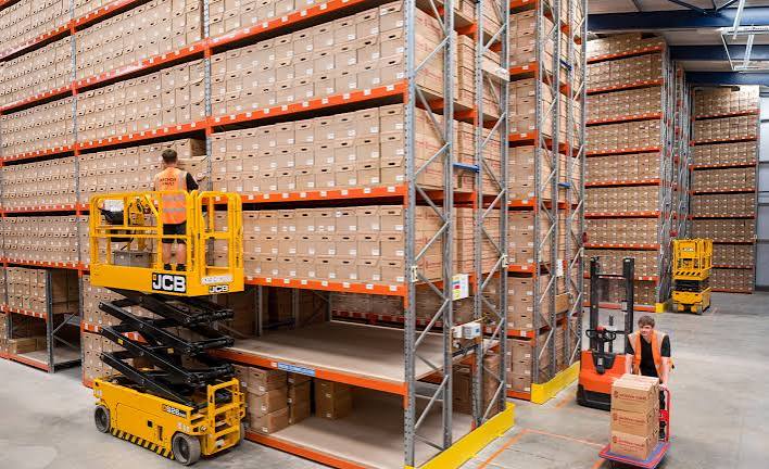 Archive document & corporate legal file record storage facillity with barcode tracking