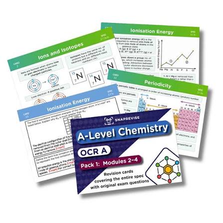 A level chemistry flashcards