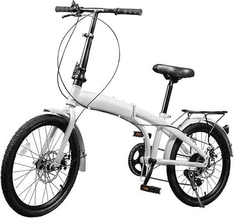 Folding city commuter bike