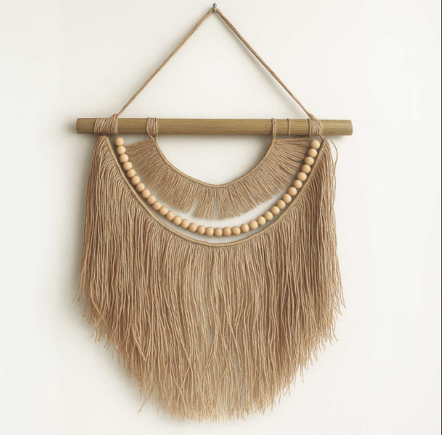 Vintage Macrame Wall Hanger