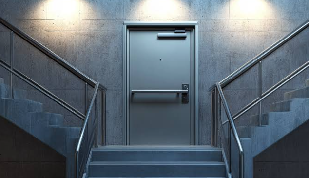 Fire Safety Door & Emergency Exit Staircase Installation