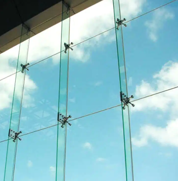 Structural Curtain Wall Glass & Spider Glazing Facade