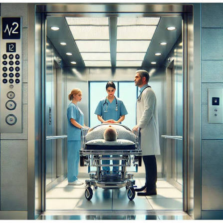 Hospital Stretcher & Bed Elevator Installation