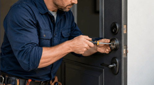 Verified Door Lock & Hinge Replacement