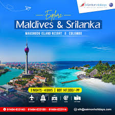 Maldives + Sri Lanka Combo 3 Nights Maldives + 3 Nights Sri Lanka